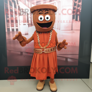 Rust Armbånd maskot kostume...