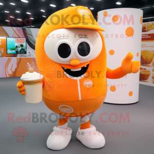 Orange Ice Cream maskot...