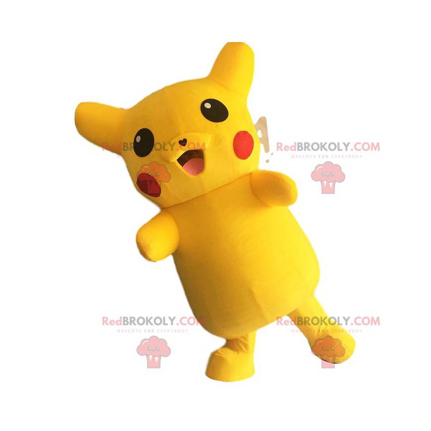 Potentieel escaleren beest Pikachu-kostuum, de beroemde gele manga Pokemon - Besnoeiing L (175-180 cm)