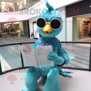 Postava maskota Teal Dove...