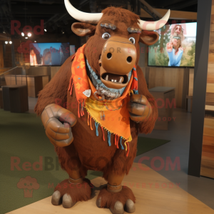 Rust Buffalo mascotte...