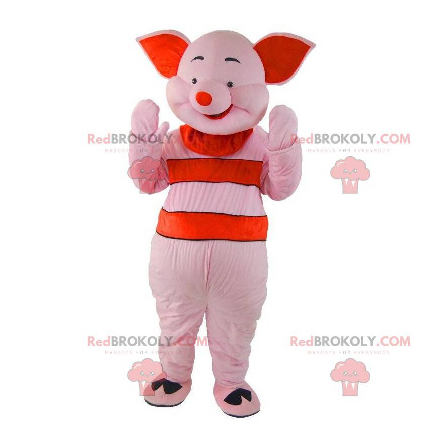 Mascot Piglet, il famoso maiale rosa di Winnie the Pooh