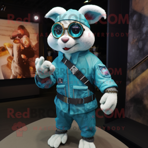 Turquoise Sniper mascotte...