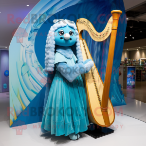 Sky Blue Celtic Harpe...
