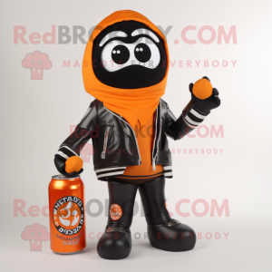 Orange Soda Can mascotte...