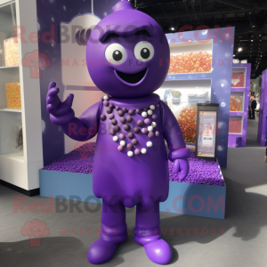 Purple Candy Box mascotte...