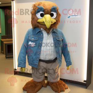 Rust Eagle mascotte kostuum...