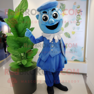 Blue Beanstalk maskot...