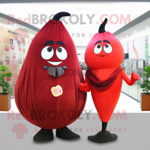 Postava maskota Red Pear...