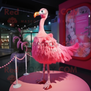 Pink Flamingo mascotte...