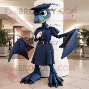 Navy Dimorphodon mascotte...