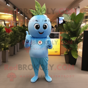 Sky Blue Mango mascotte...