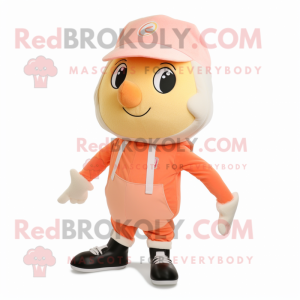 Peach Aglet maskot kostume...