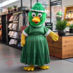 Forest Green Hens maskot...