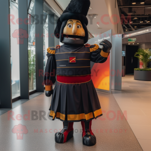 Black Swiss Guard mascotte...