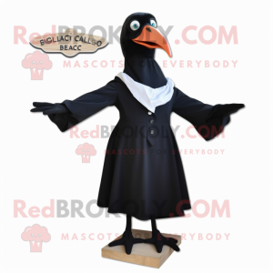 Black Gull mascotte kostuum...