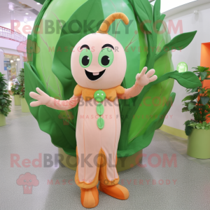 Peach Beanstalk maskot...