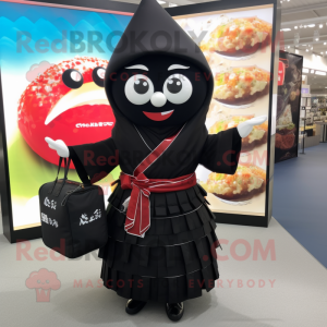 Postava maskota Black Sushi...