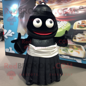Postava maskota Black Sushi...