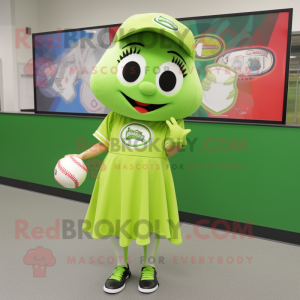 Lime Green Baseball Ball...