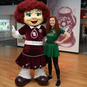 Maroon Irish Dancer...