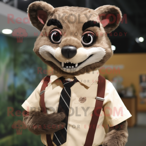 Brown Civet mascotte...