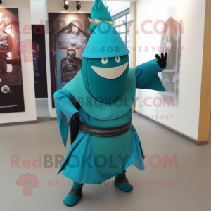 Teal Samurai mascotte...