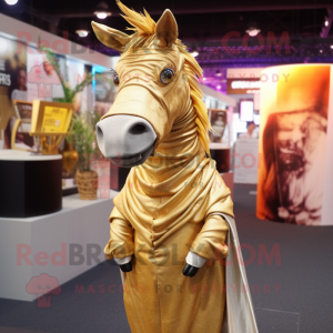 Gouden Quagga mascotte...