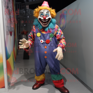  Evil Clown maskot kostume...