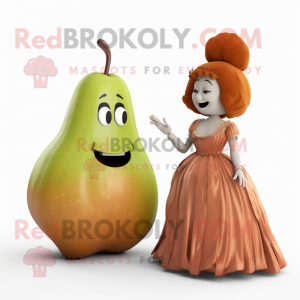 Postava maskota Rust Pear...