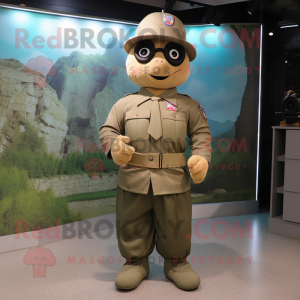  American Soldier mascotte...