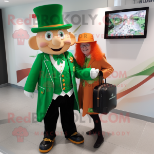  Leprechaun maskot kostume...