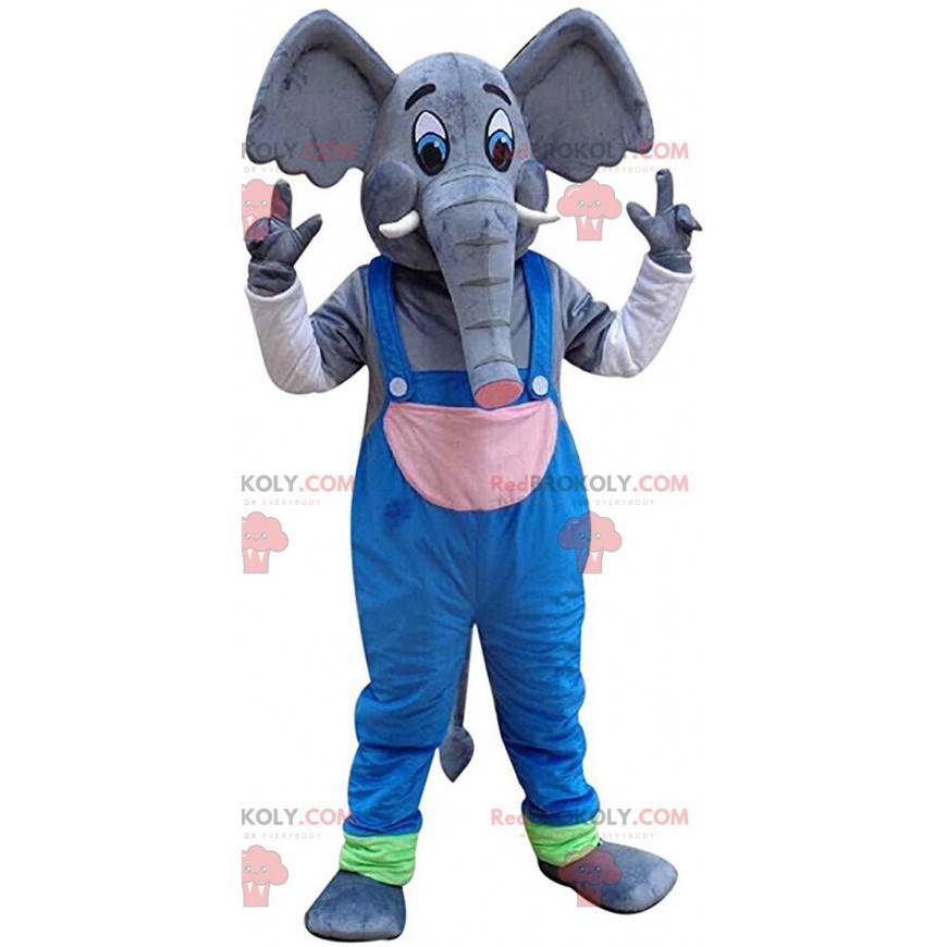 déguisement mascotte éléphant adulte