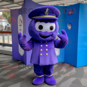 Lilla Navy Soldier maskot...