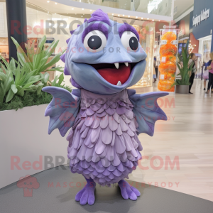 Lavendel Piranha mascotte...