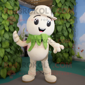 Cream Beanstalk maskot...