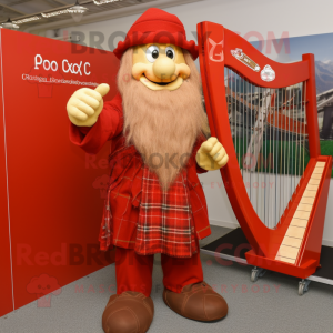 Personagem de mascote Red...