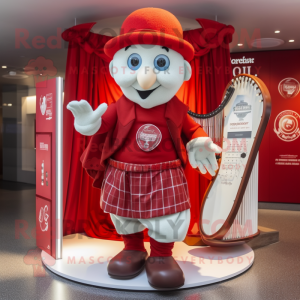 Personagem de mascote Red...