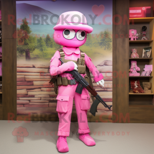 Pink Sniper mascotte...