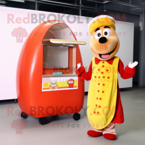  Hot Dog maskot kostume...