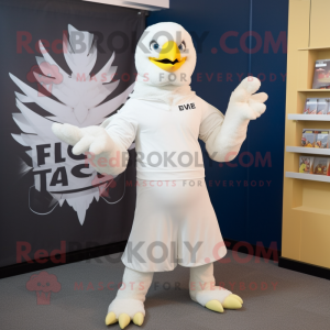 White Eagle maskot kostym...