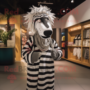 Postava maskota Zebra...