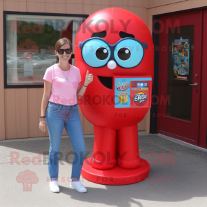 Red Gumball Machine...