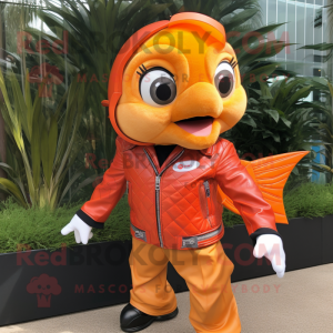  Goldfish maskot kostym...