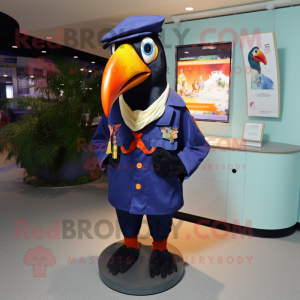 Navy Toucan mascotte...