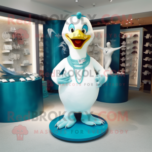 Cyan Swans Maskottchen...