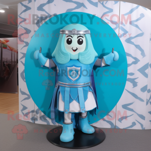 Sky Blue Celtic Shield...