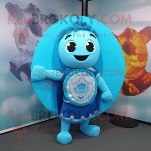 Sky Blue Celtic Shield...