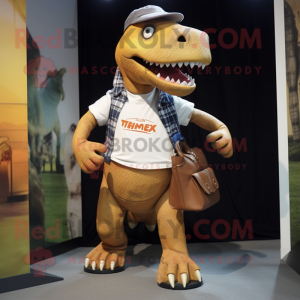 Postava maskota T Rex...