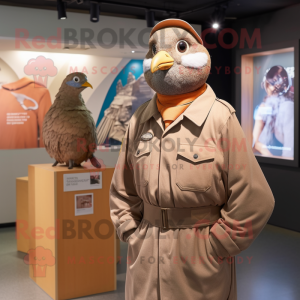 Brown Pigeon mascotte...